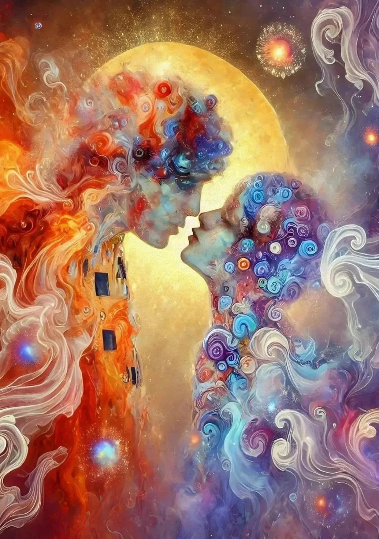 Der Kuss - Curiocanvas