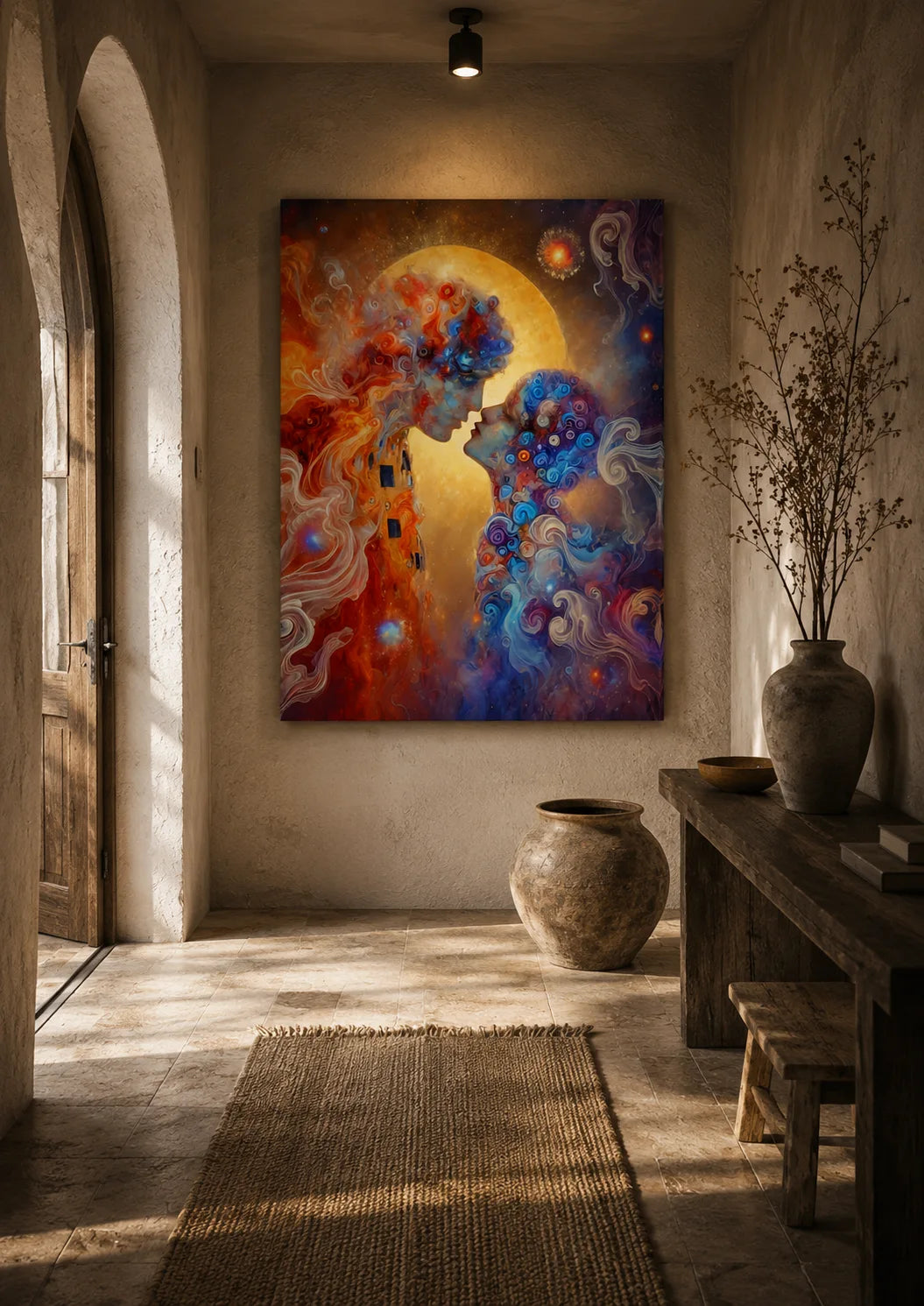 Le Baiser - Recréé (Toile)