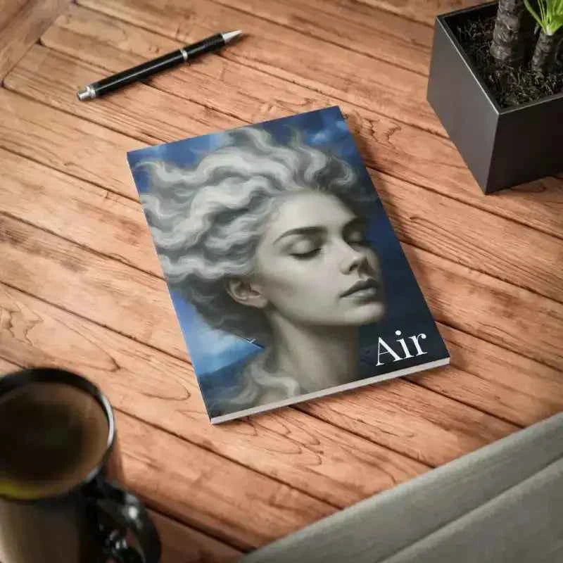 2019 Air Magazin mit Frauengesicht – GAIA Luft Element