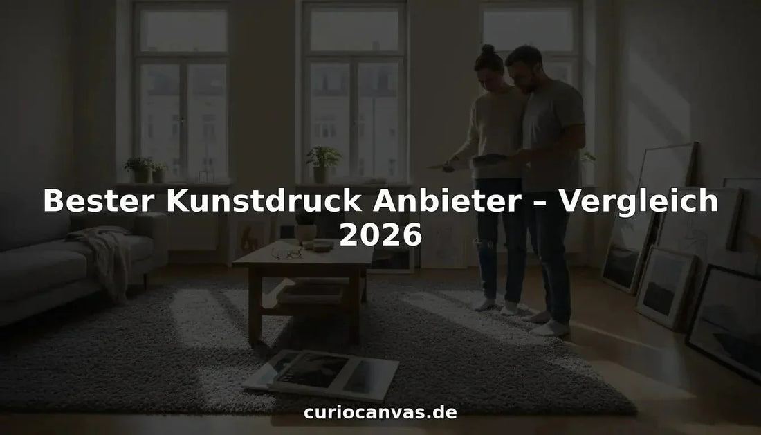 Bester kunstdruck anbieter 2026 vergleich auf curiocanvas.de für kunstwerke einzigartig und kuratierte kollektionen