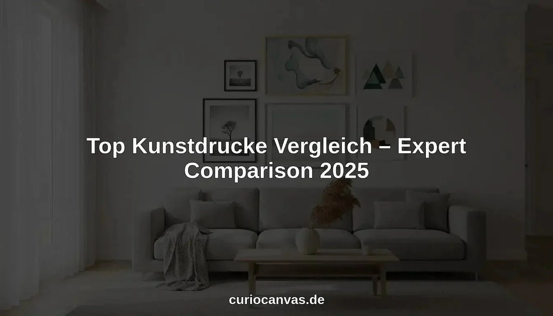 Weiße sofa mit gerahmten kunstdrucken an der wand im top kunstdrucke vergleich limitierte editionen und personalisierte poster