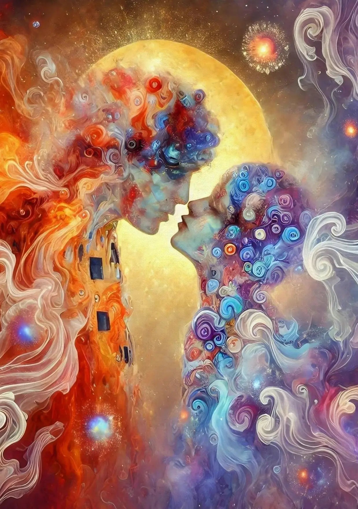 Der Kuss - Curiocanvas