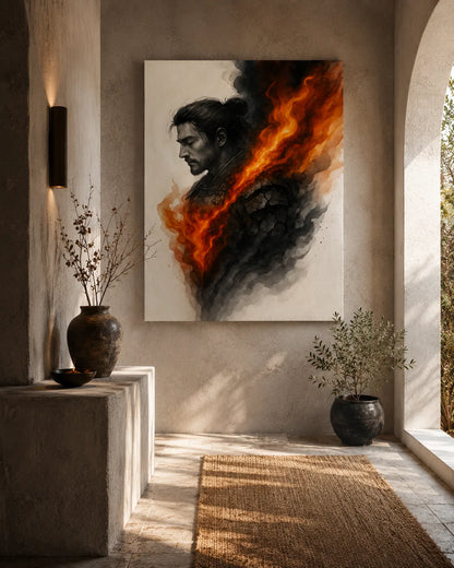 Le guerrier intérieur (Toile)