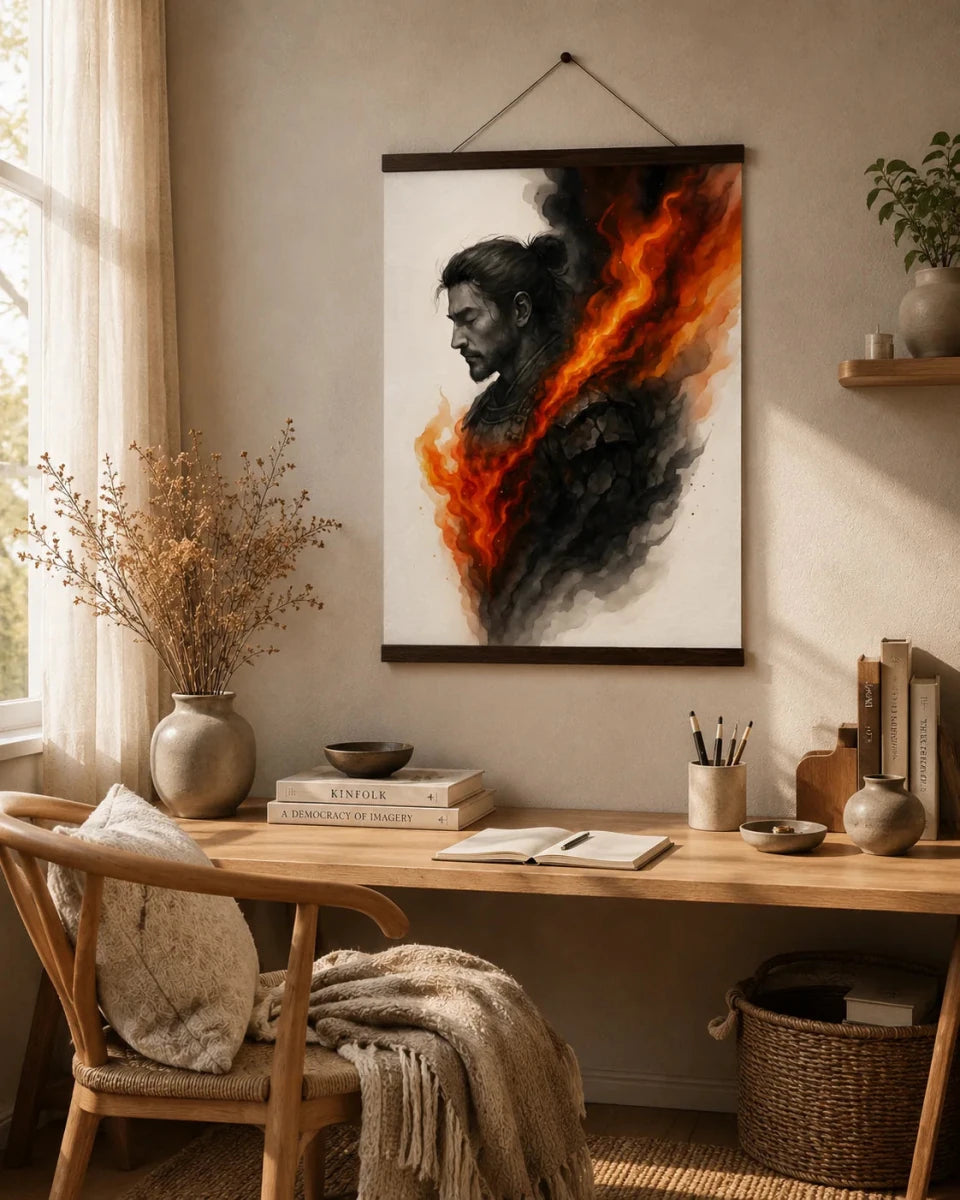 Der innere Krieger - Curiocanvas