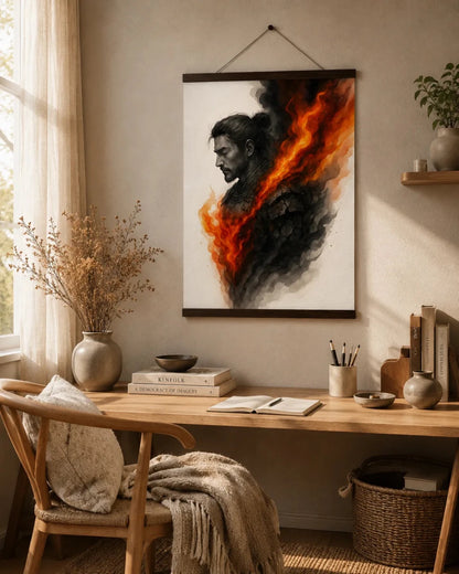Der innere Krieger - Curiocanvas