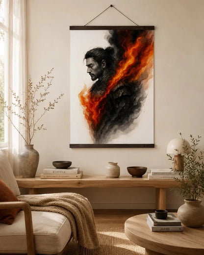 Der innere Krieger - Curiocanvas