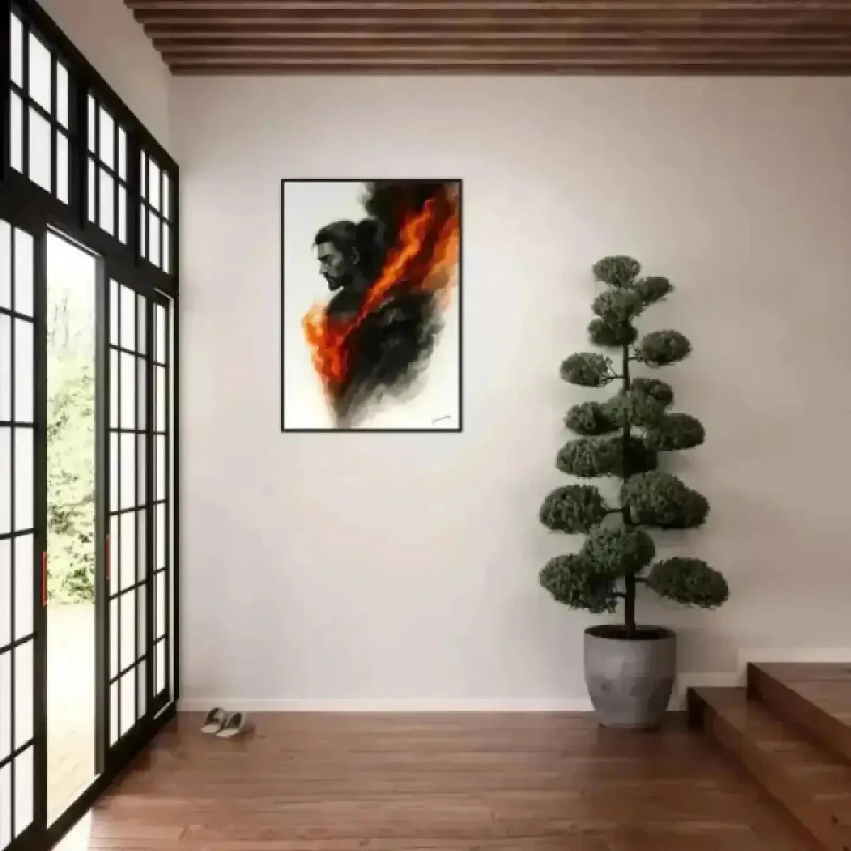 Der innere Krieger - Curiocanvas