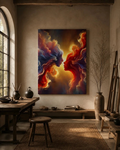 Der Kuss des Universums - Curiocanvas