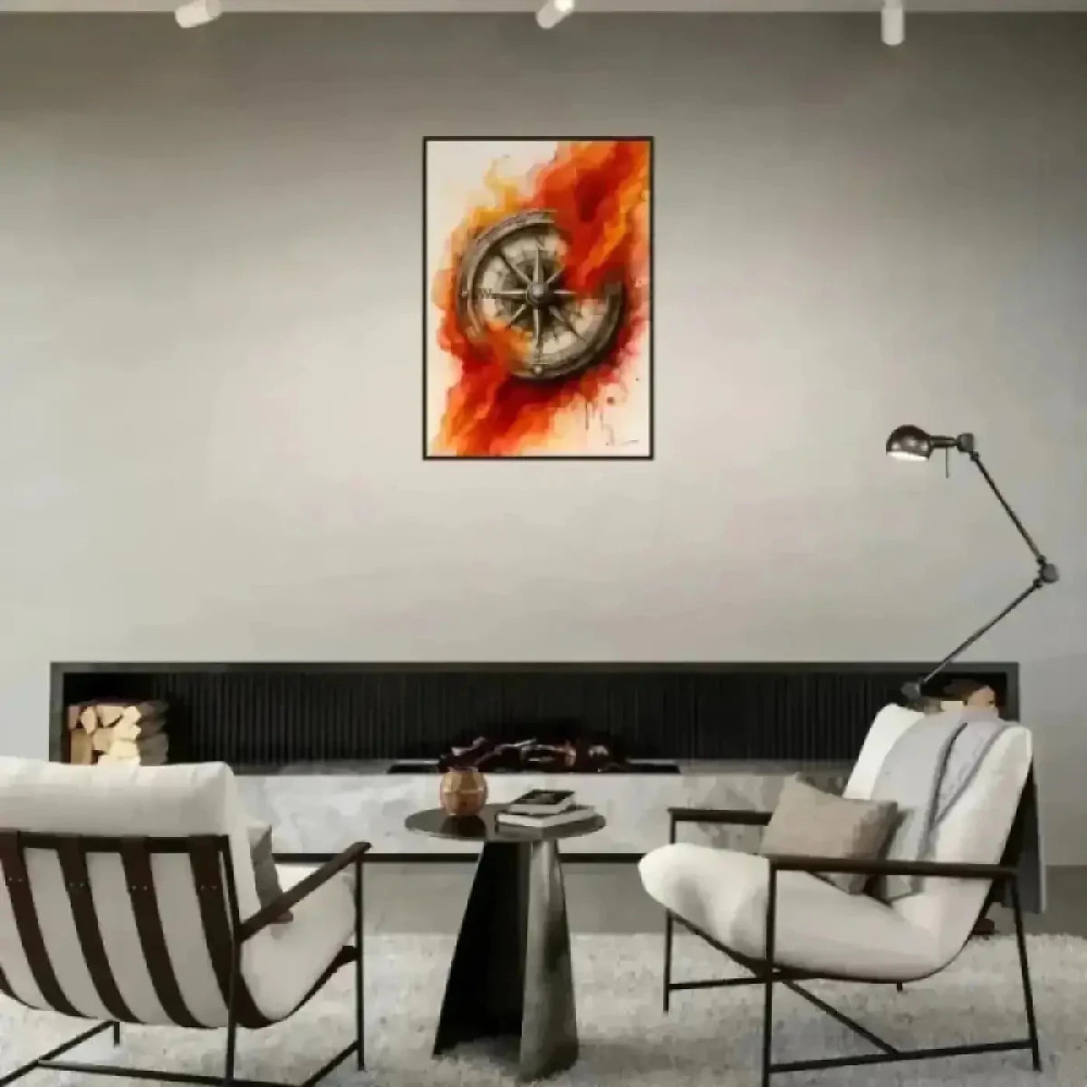 Feuer der Richtung - Curiocanvas