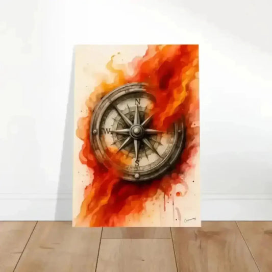 Feuer der Richtung - Curiocanvas