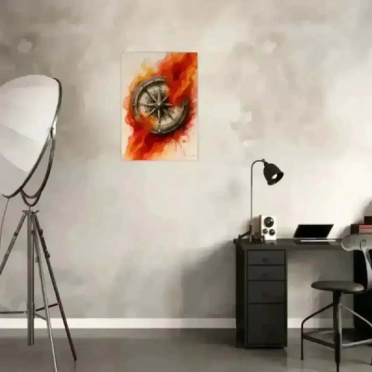 Feuer der Richtung - Curiocanvas