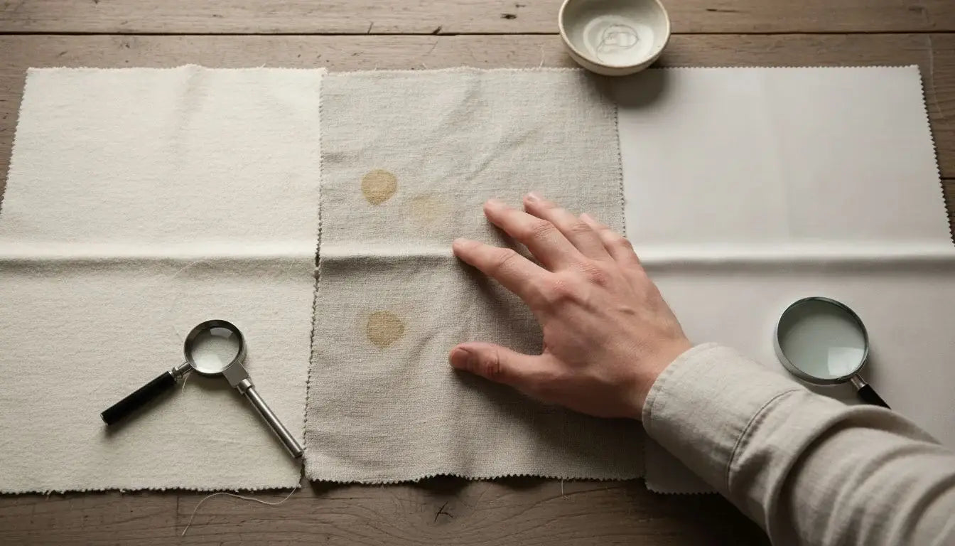 Canvas material comparison detail