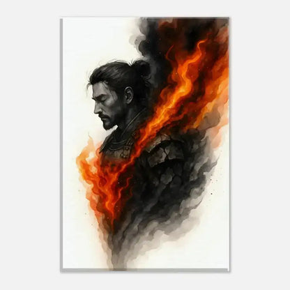 Samurai in Flammen bei „Der innere Krieger – Wenn Feuer still wird“