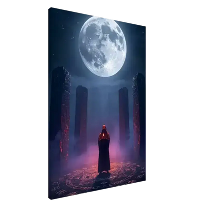 Mondbeleuchtete Nachtszene mit Luna Sanctum limitierter Sammleredition Journal