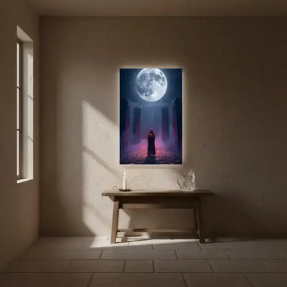 Luna Sanctum limitierte Sammleredition: 24-Zoll LED-Mondposter