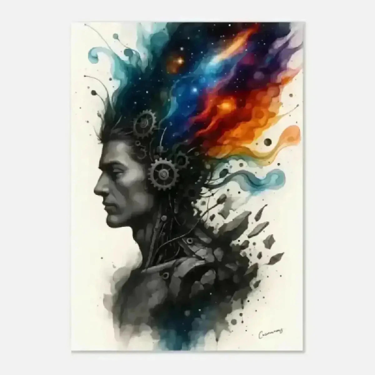 Machine des Geistes - Curiocanvas