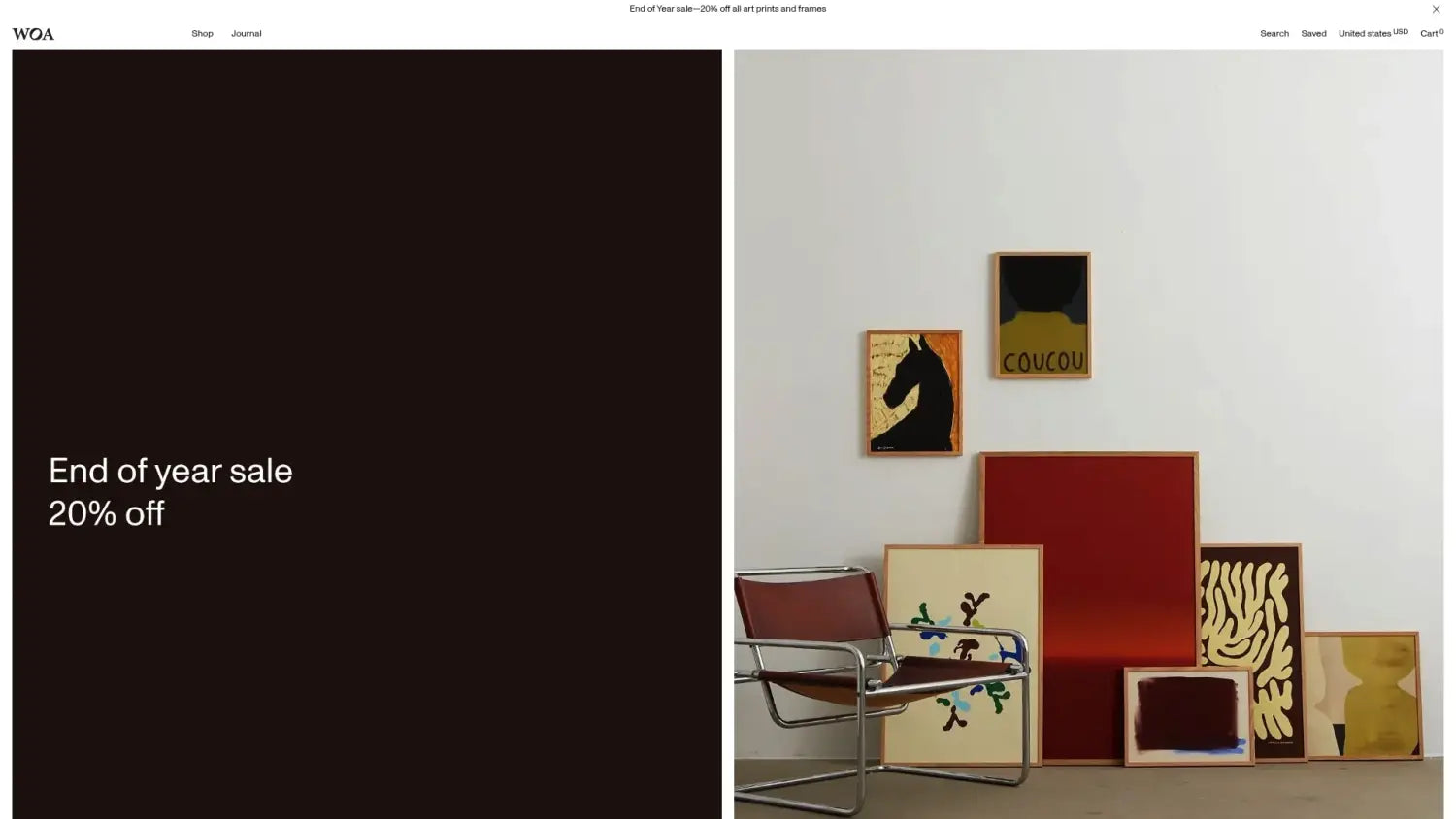 Moderne Minimalist Stuhl mit rotbraunem Ledersitz und Chromrahmen