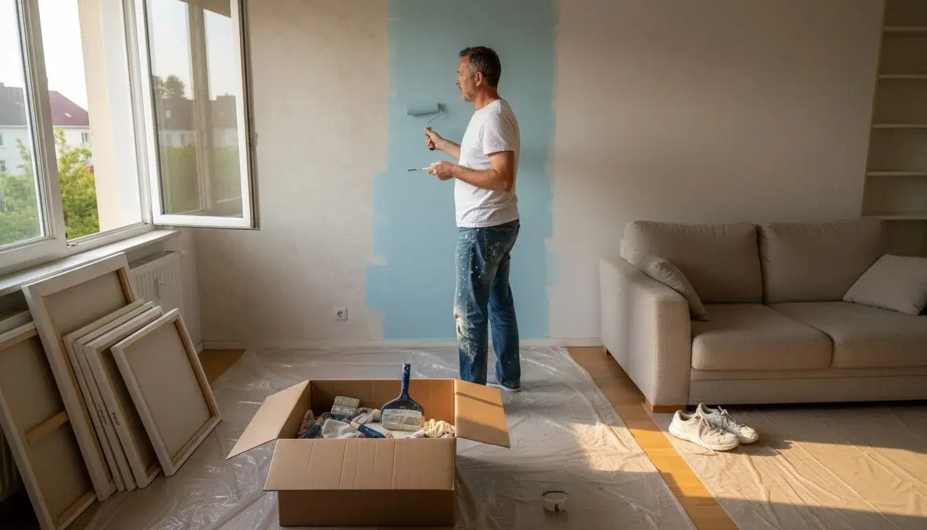 A man brings new energy to his home with creative ideas.